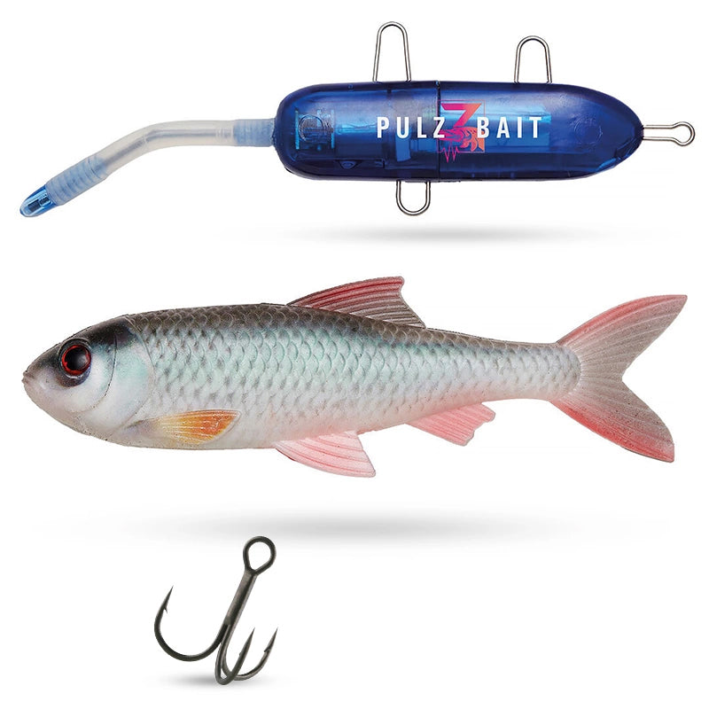 PulzBait Starter Kit Roach 15 cm Natural