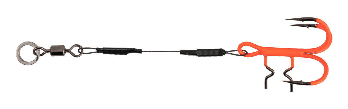 Mikado Jaws EVO Titanium UV Single Stinger 10 cm 2 st/pkt