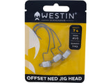 Westin Offset NED jigipää 10 g 3 kpl/pkt - Happy Angler