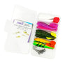 Jasu Louhi jigilajitelma 10cm 12kpl + jigipäät - Happy Angler