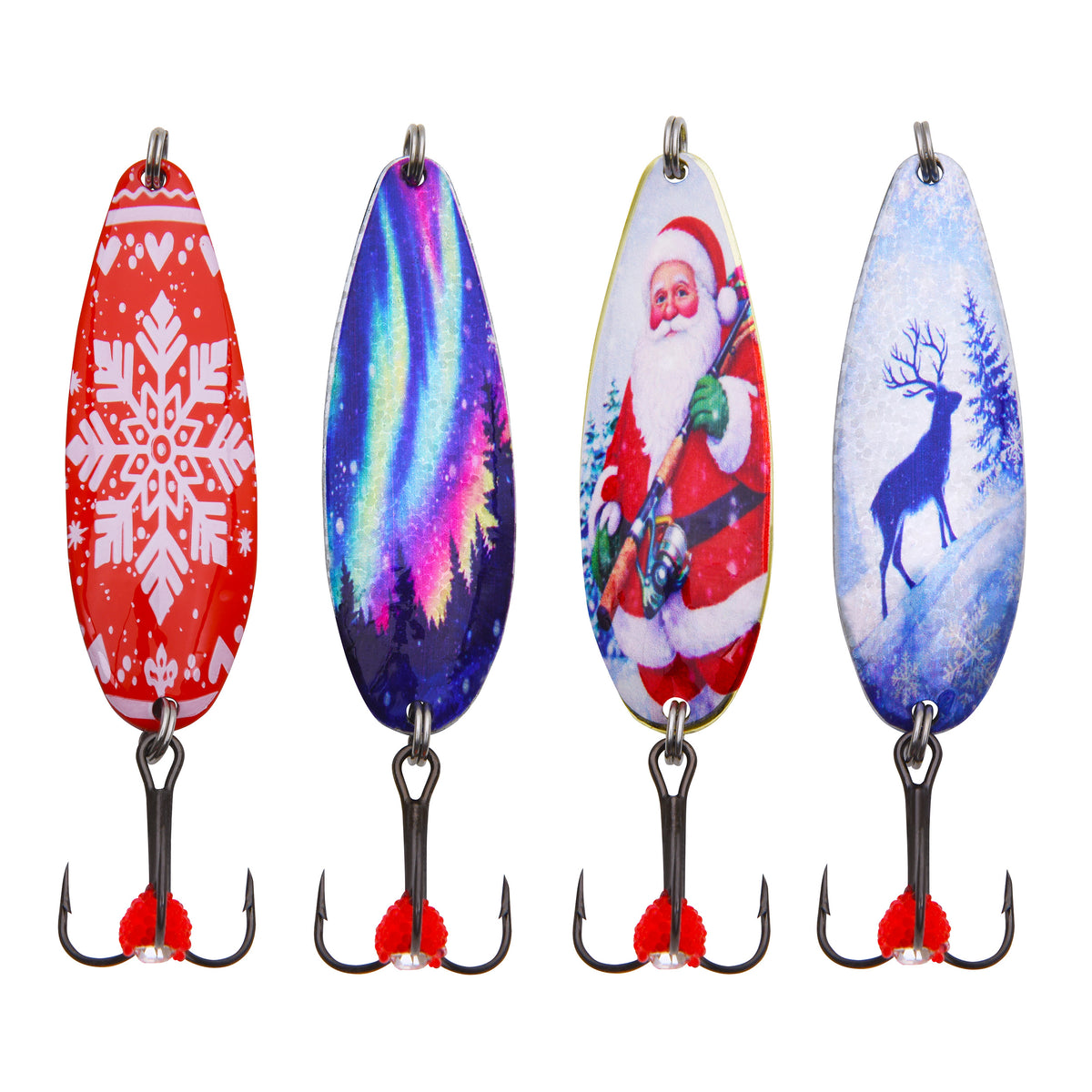 Santa Lures skeddragssortiment 4 st/förp