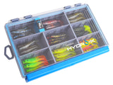 Patriot Baitfish Flex 7,5 cm jigilajitelma 36 kpl + Patriot Hydro-X vieherasia