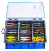 Patriot Baitfish Slim 7,5 cm jiggsortiment 45 st + Patriot Hydro-X betesask