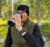 Retki presentförpackning termosmugg och mössa