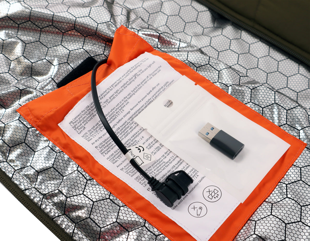 Retki batteridriven värmeväst