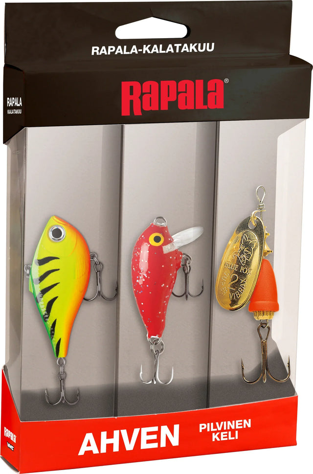 Rapala Kalatakuu Ahven pilvinen viehelajitelma - Happy Angler