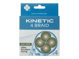 Kinetic 4 Braid Dusty Green 300 m kuitusiima - Happy Angler