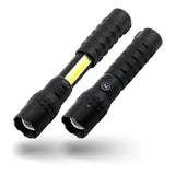 NEBO Slyde King 2K Black Line ladattava taskulamppu 2000 + 500 lm - Happy Angler