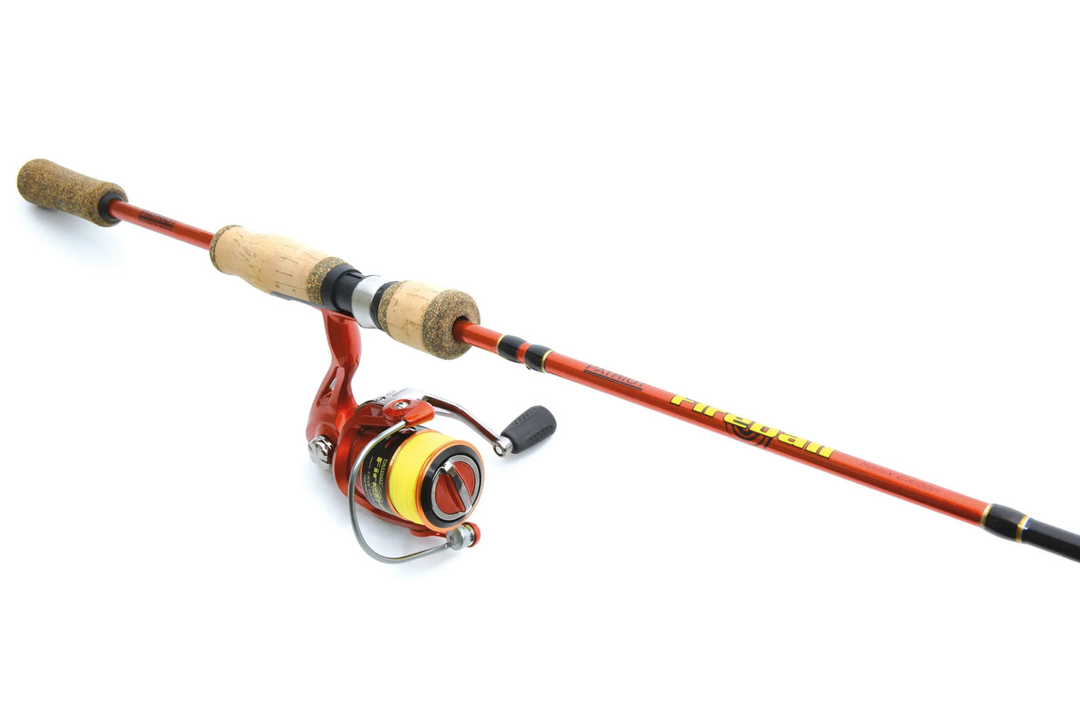 Patriot Fireball avokelasetti + kuitusiima - Happy Angler