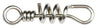 Wiggler Big Cork-Screw Snap viehelukko 4 kpl/pkt - Happy Angler