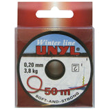 Unyl Winter 50 m punainen monofiilisiima - Happy Angler