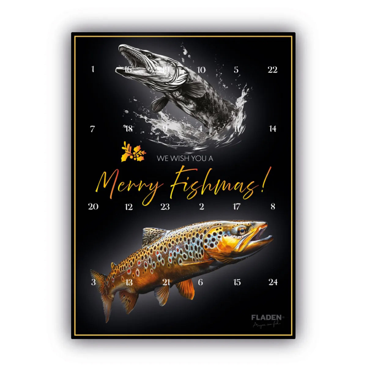 Fladen Deluxe fiskarens julkalender