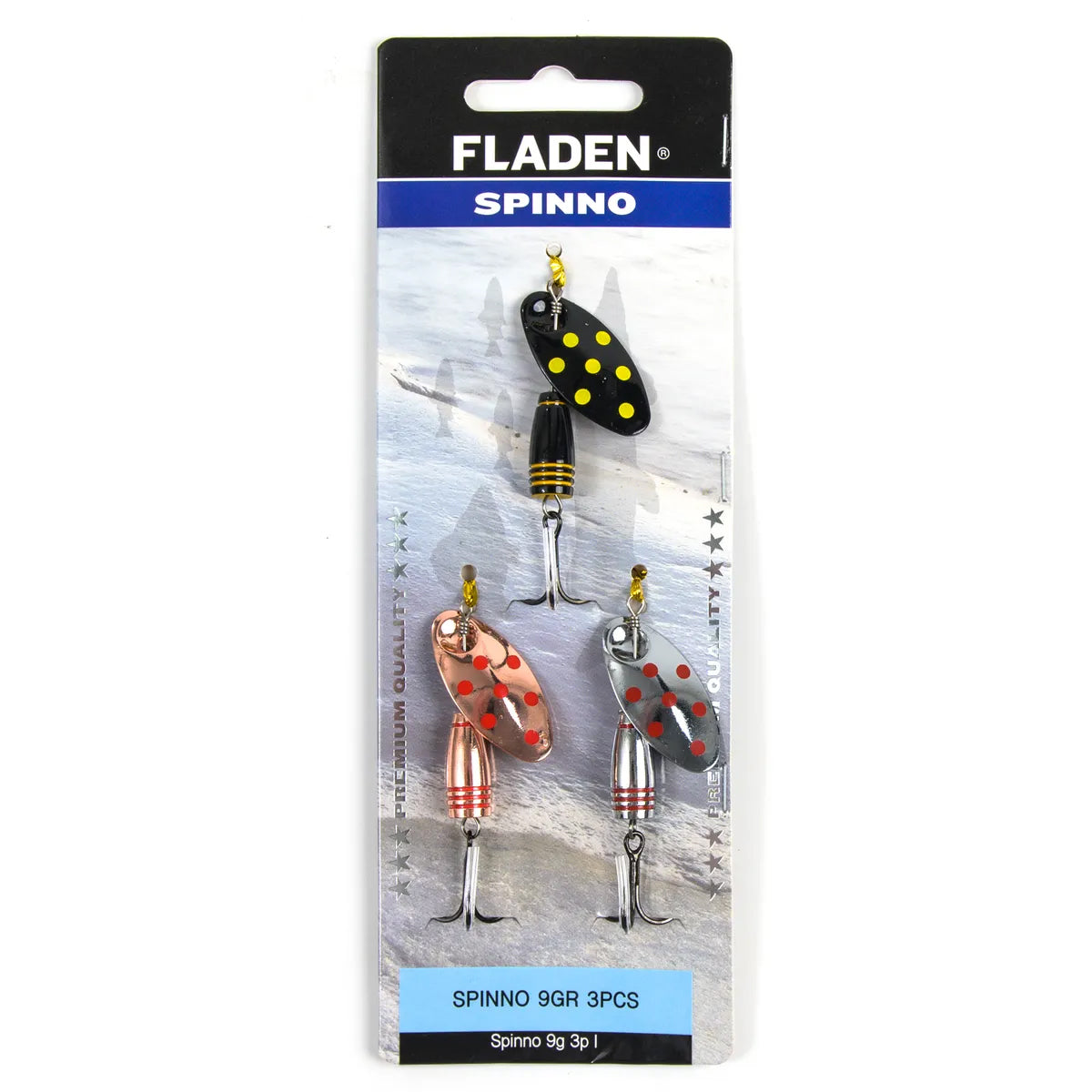 Fladen Spinno I 9g lippalajitelma 3 kpl/pkt