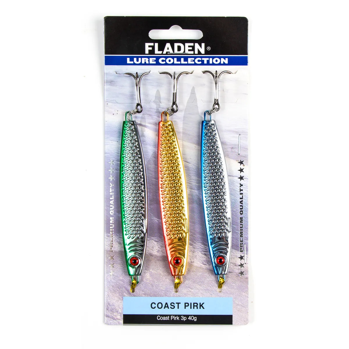 Fladen Coast Pirk 40 g kastpilk 3 st/pkt