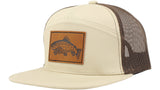 Hurricane Leather Patch Trout Trucker keps