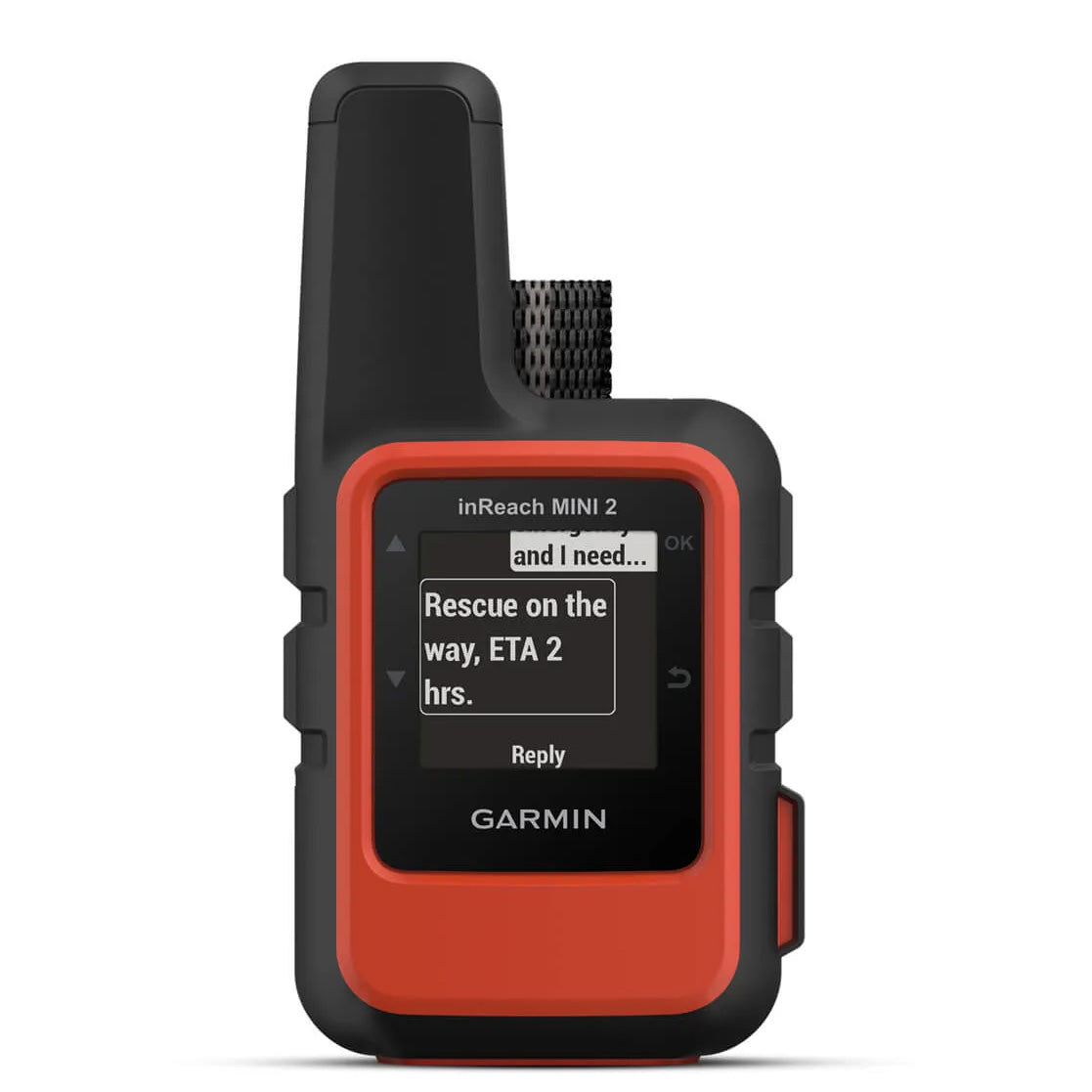 Garmin inReach Mini 2 eldröd satellitkommunikationsenhet
