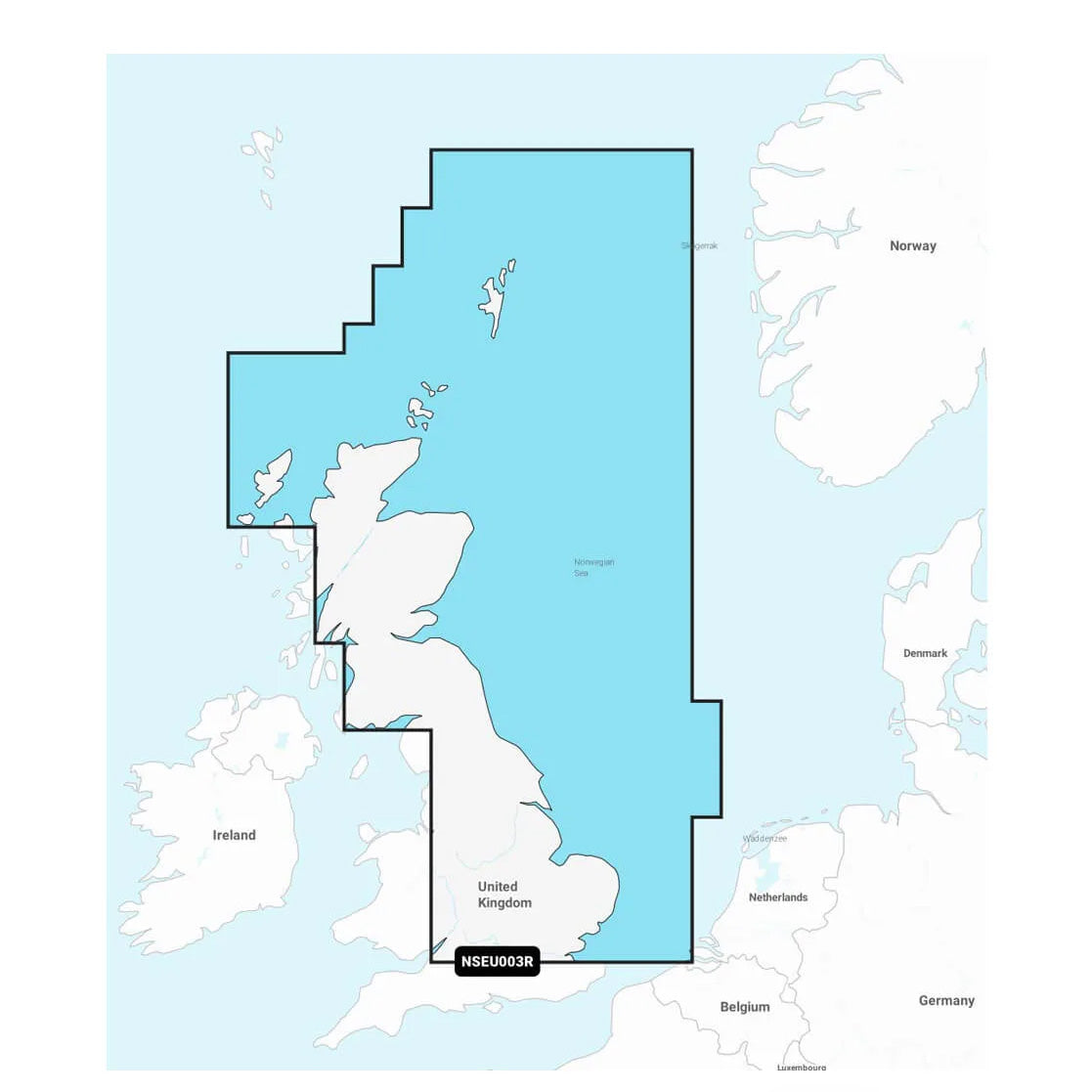 Garmin Navionics+ NSEU003R Storbritannien, nordöstra kusten sjökort