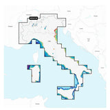 Garmin Navionics Vision+ NVEU073R Italien, sjöar och floder sjökort