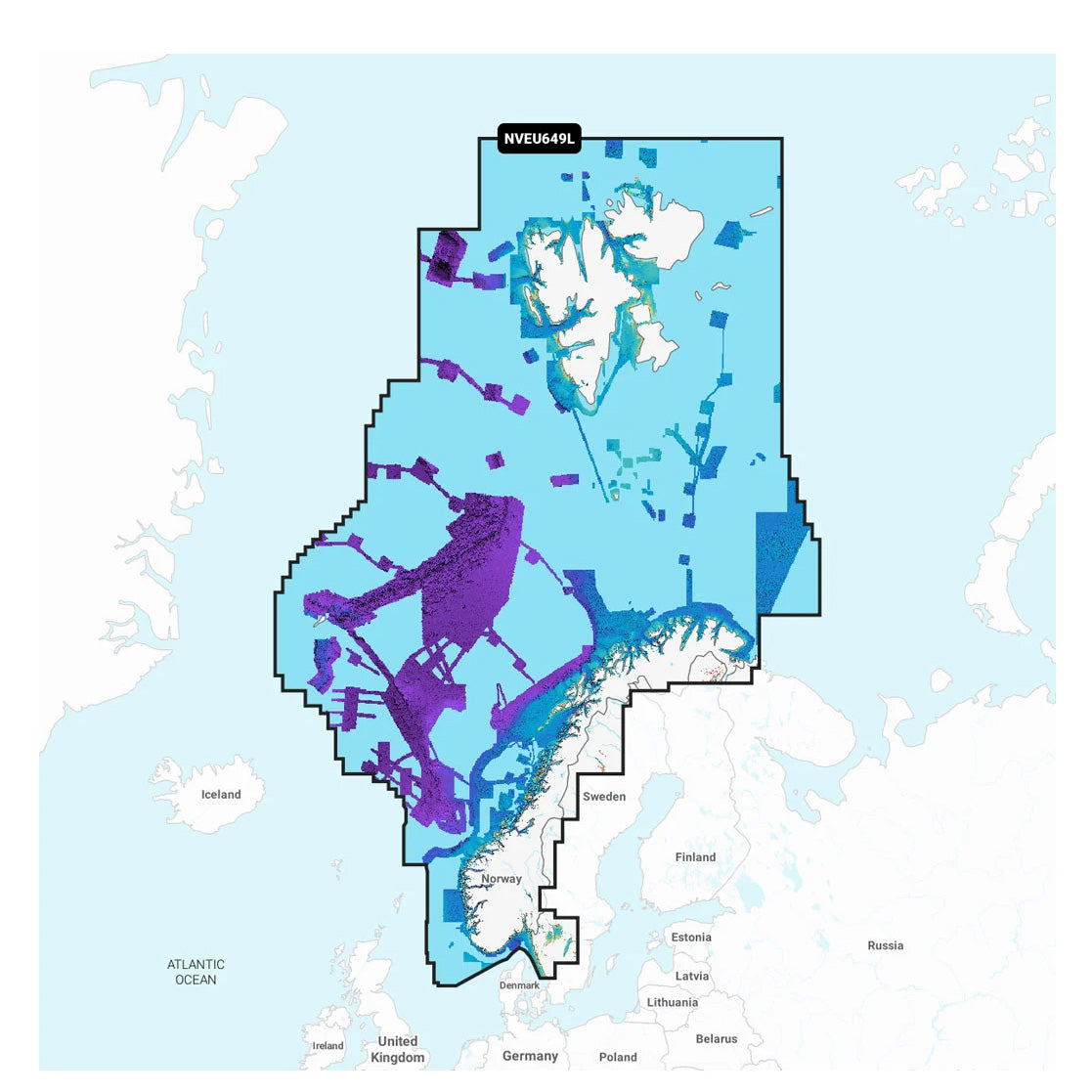 Garmin Navionics Vision+ NVEU649L Norge sjökort