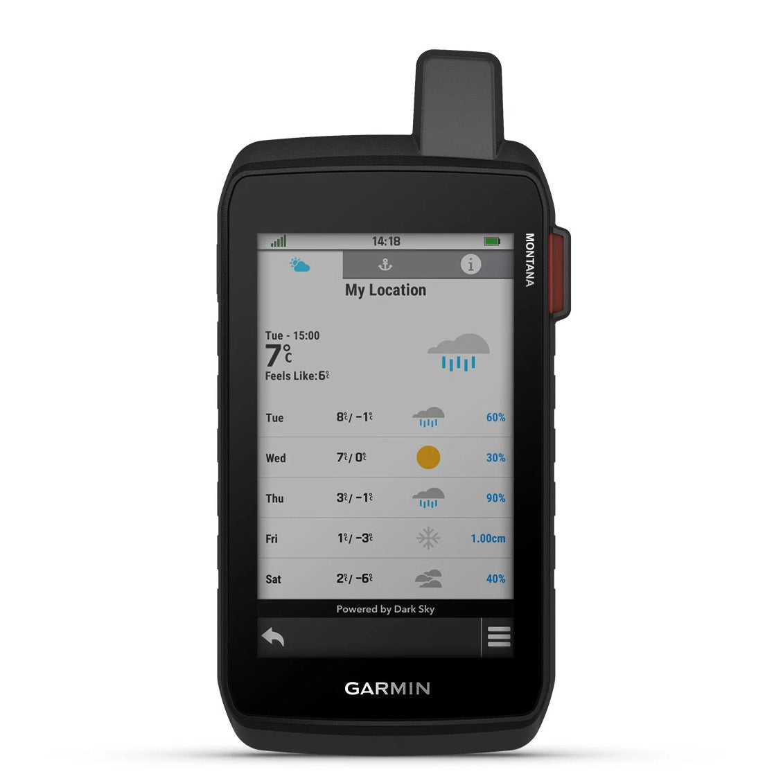 Garmin Montana 710i handhållen GPS