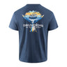 Grundens Tuna Tailscape t-paita - Happy Angler