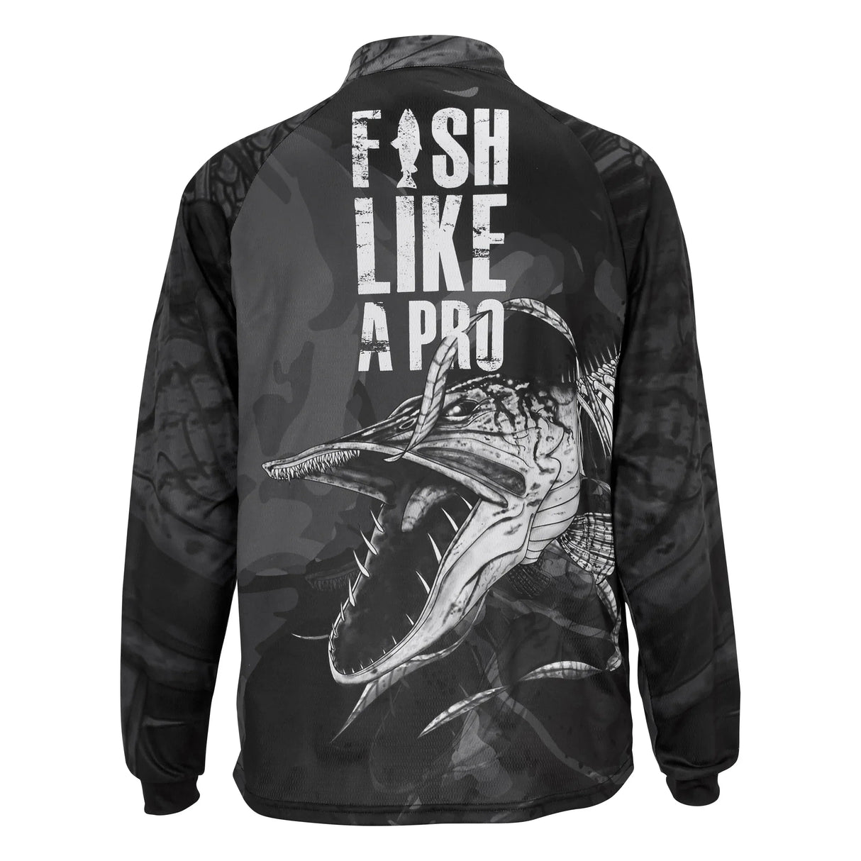 Fladen Angry Skeleton kalastuspaita - Happy Angler