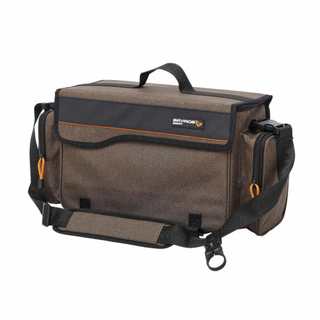 Savage Gear Specialist Shoulder Lure vieherasialaukku + 2 rasiaa - Happy Angler