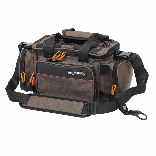 Savage Gear Specialist Soft Lure Bag vieherasialaukku + rasia ja 10 pussia - Happy Angler