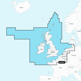 Navionics+ NAEU628L Storbritannien, Irland och Nederländerna sjökort