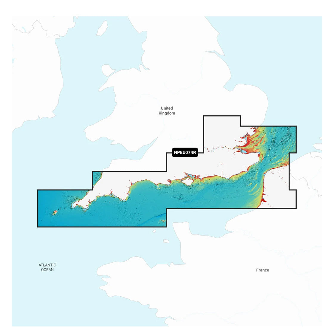 Navionics Platinum+ NPEU074R England, sydkusten sjökort
