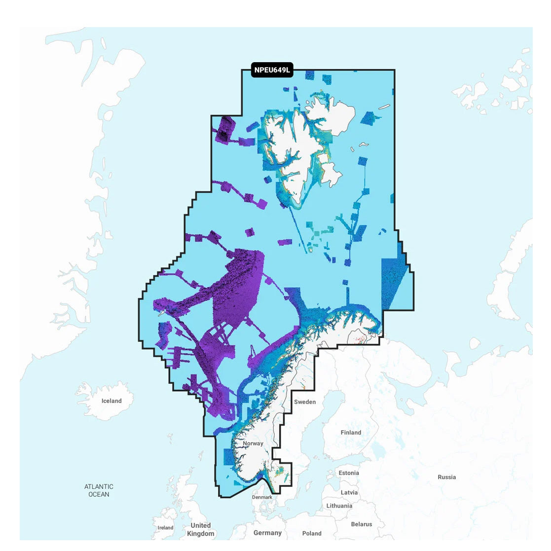 Navionics Platinum+ NPEU649L Norge sjökort