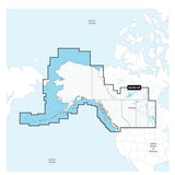 Navionics+ NAUS013R Västra Kanada och Alaska sjökort