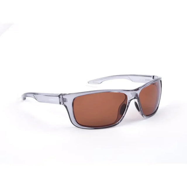 Shimano Eyewear Transparent Grey & Copper polarisoidut aurinkolasit - Happy Angler