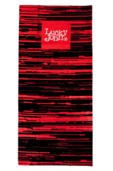 Lucky John Black / Red tuubihuivi - Happy Angler