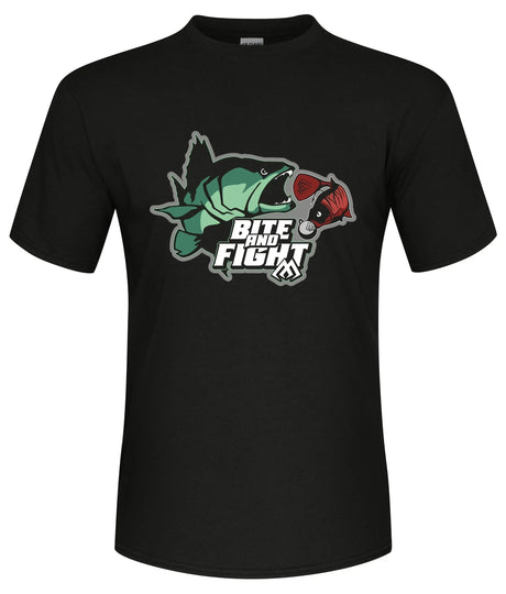 Mikado Bite & Fight t-paita - Happy Angler