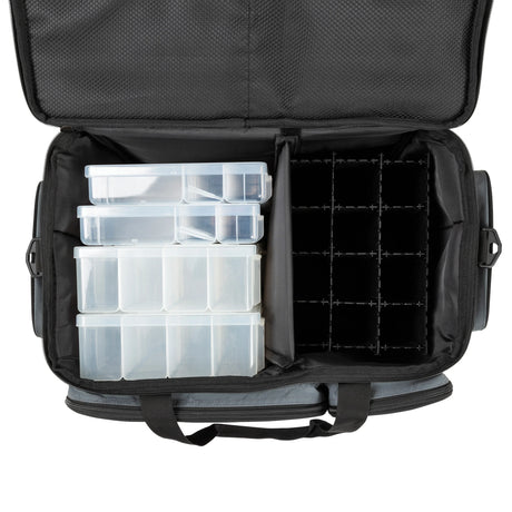 Abu Garcia Beast Pro Big Boat Bag vieherasialaukku + 4 rasiaa - Happy Angler