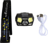 Hurricane LED ladattava otsalamppu liiketunnistimella - Happy Angler