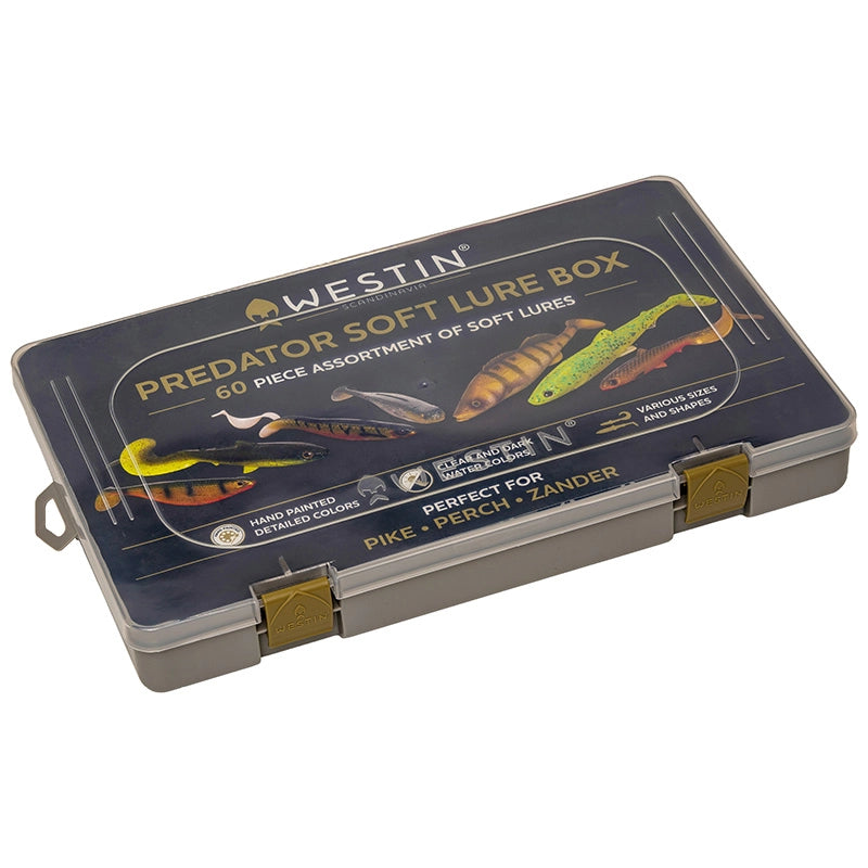 Westin Predator Soft Lure Box betessortiment 60 st/pkt