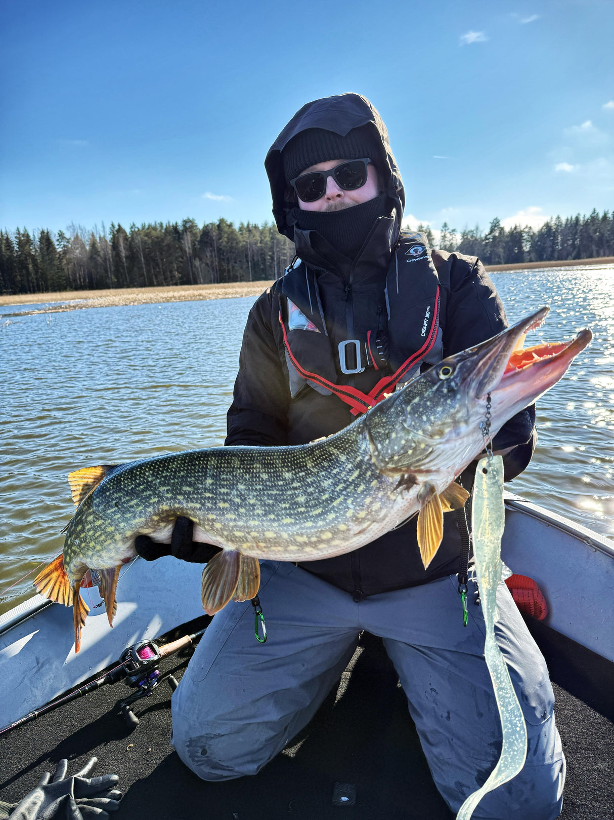 Polarbite Happy Angler 15 år Limited Edition Delta Curly Shad jigg