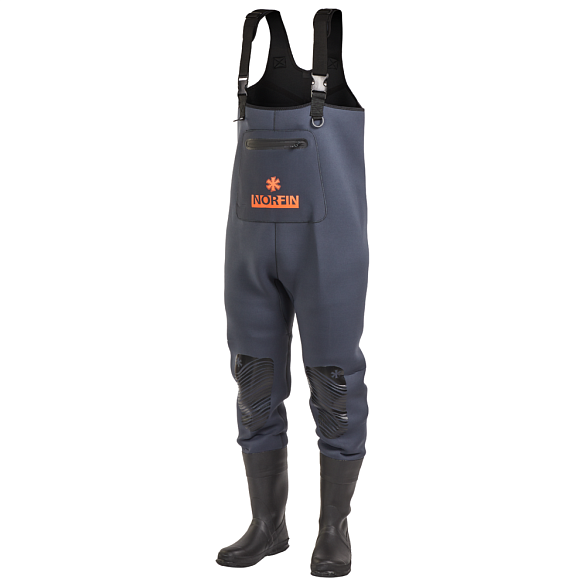 Norfin Shadow Neoprene vadarbyxor med stövlar