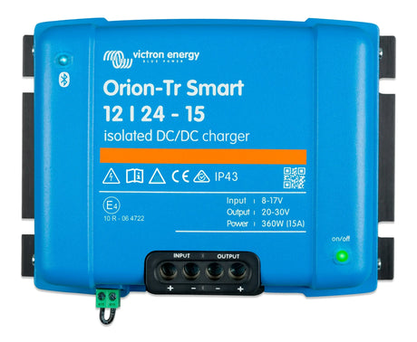 Victron Orion-Tr Smart 12/24V 15A DC-DC laturi - Happy Angler