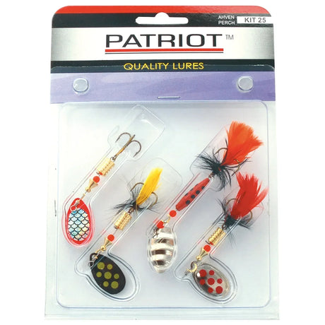 Patriot Ahven lajitelma 4 kpl/pkt - Happy Angler
