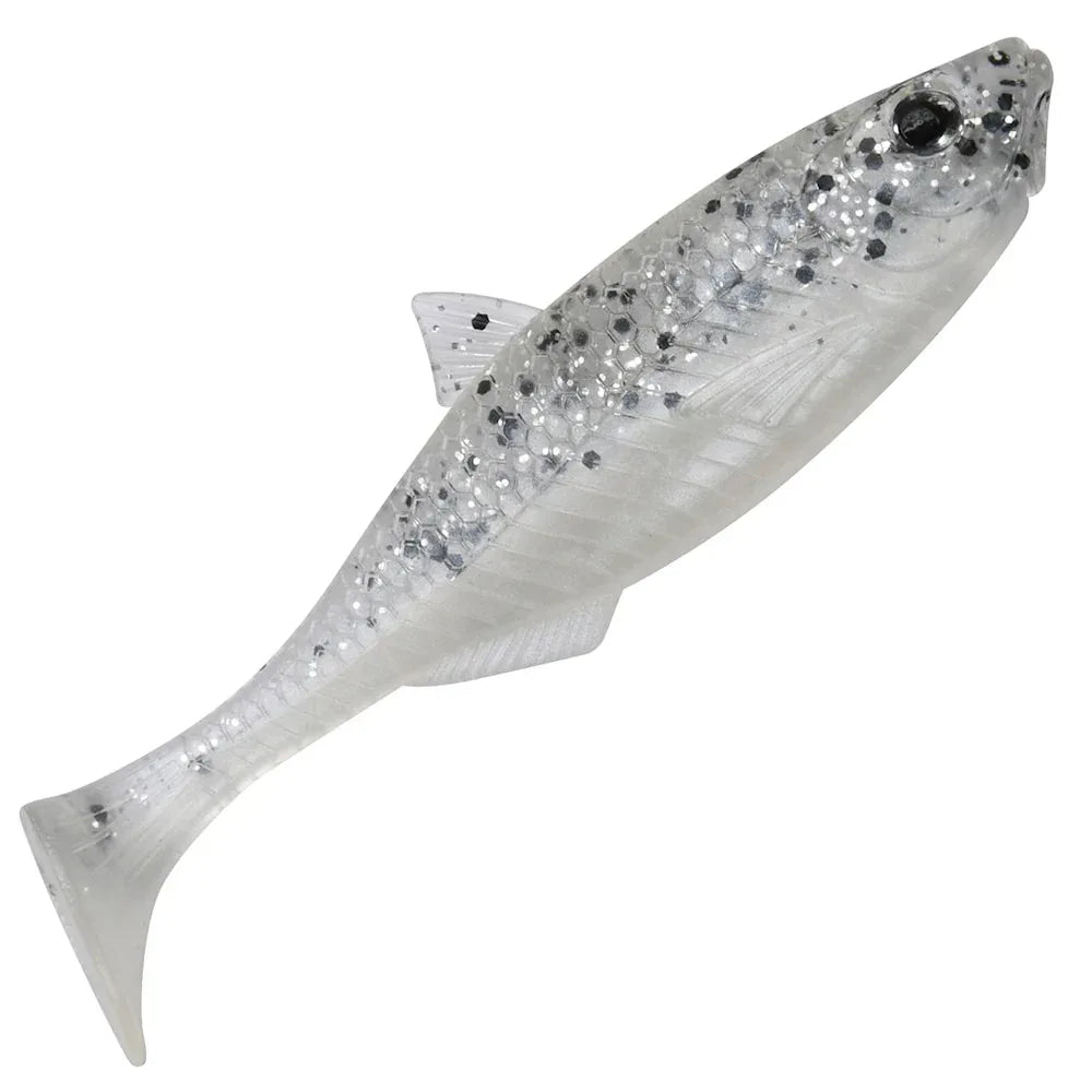 Patriot Baitfish 8 cm MEGA jigilajitelma 64 kpl + jigipäät + rasia - Happy Angler