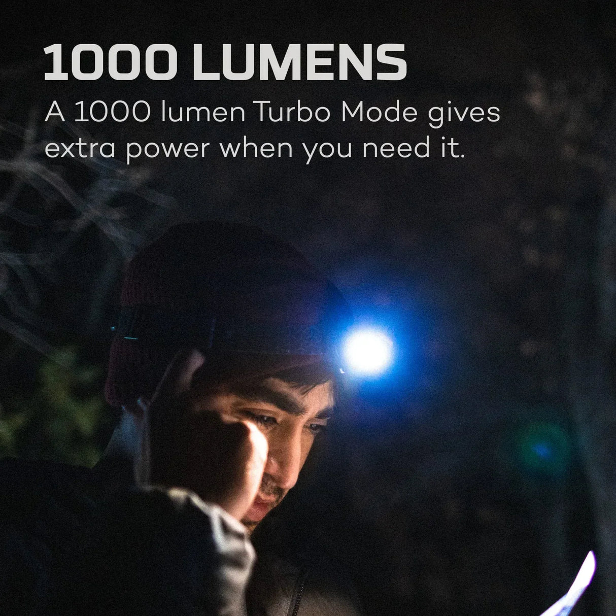 NEBO Einstein 1000 Flex ladattava otsalamppu 1000 lm - Happy Angler