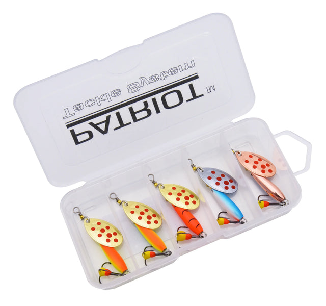 Patriot Finny 5 g lippa lajitelma 5 kpl/pkt - Happy Angler