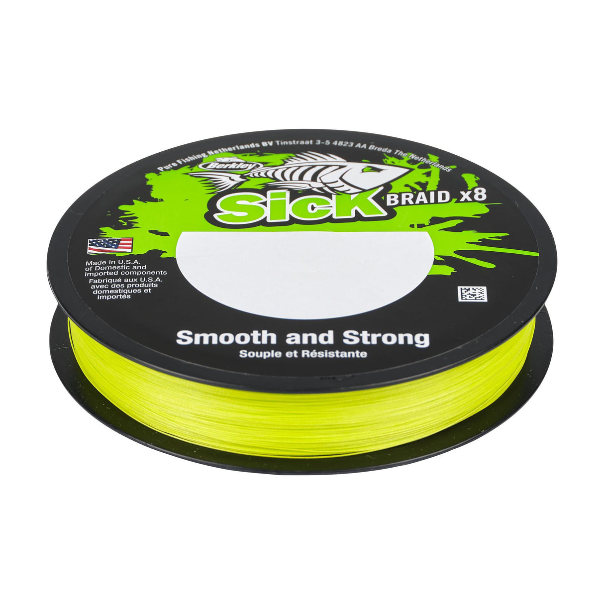 Berkley Sick Braid X8 Flame Green 300 m flätlina