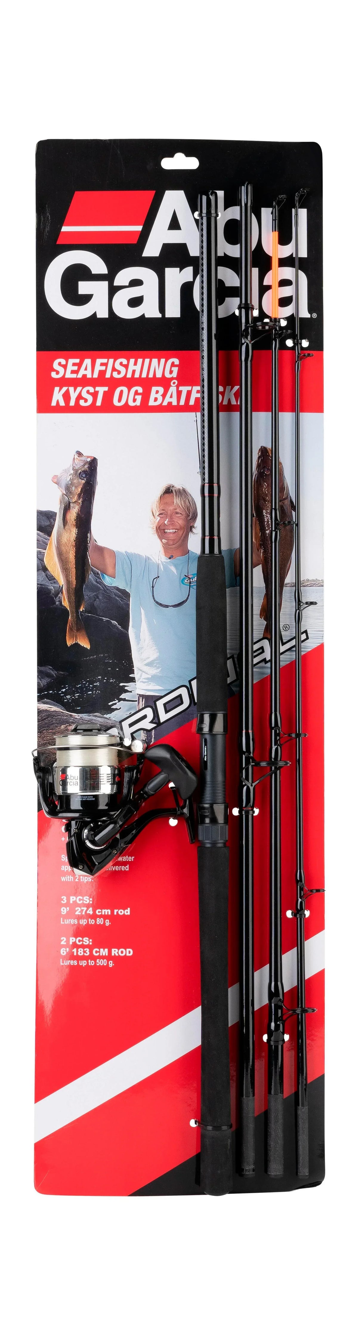 Abu Garcia Cardinal Sea Fishing Two Tip avokelasetti - Happy Angler