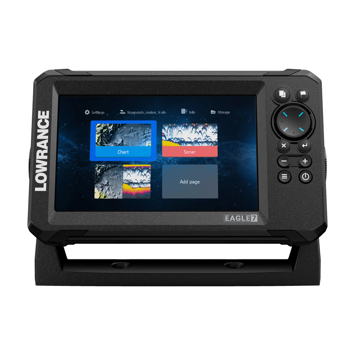 Lowrance Eagle 7 yhdistelmälaite + TripleShot HD anturi - Happy Angler