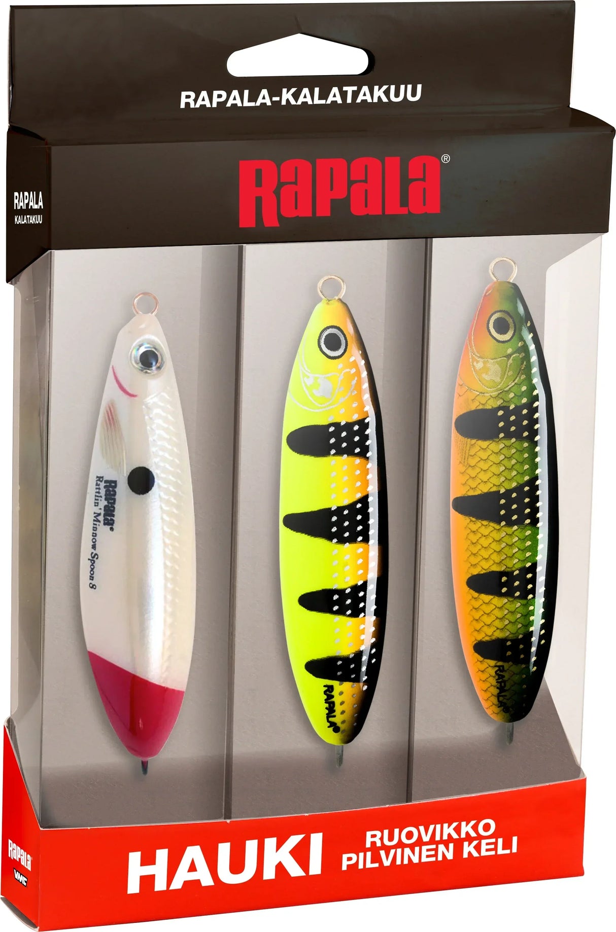 Rapala Kalatakuu Hauki ruovikko pilvinen viehelajitelma - Happy Angler