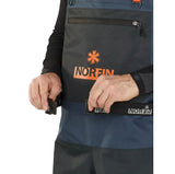 Norfin Pilot Bootfoot kahluuhousut saappailla - Happy Angler